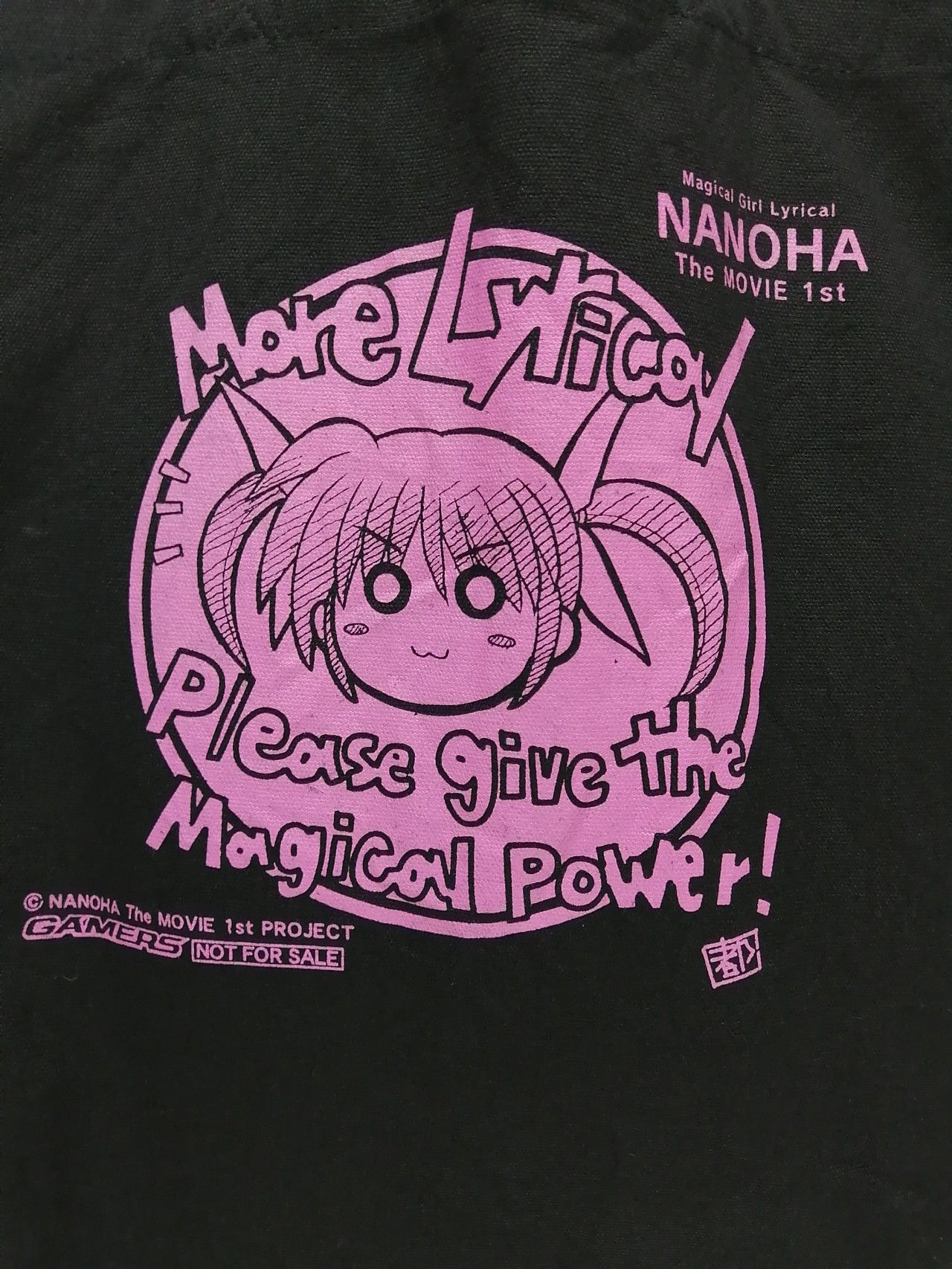 Anime Magical Girl Lyrical NANOHA The Movie 1st Canvas Tote Bag Size ONE SIZE - 3 Thumbnail