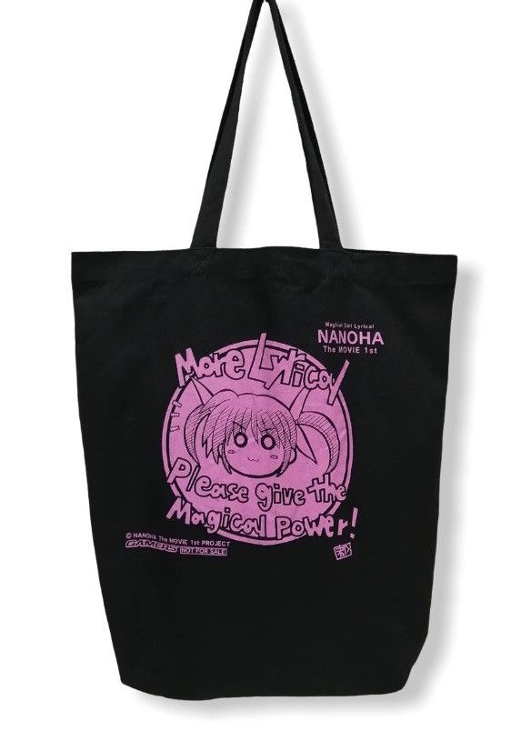 Anime Magical Girl Lyrical NANOHA The Movie 1st Canvas Tote Bag Size ONE SIZE - 2 Thumbnail