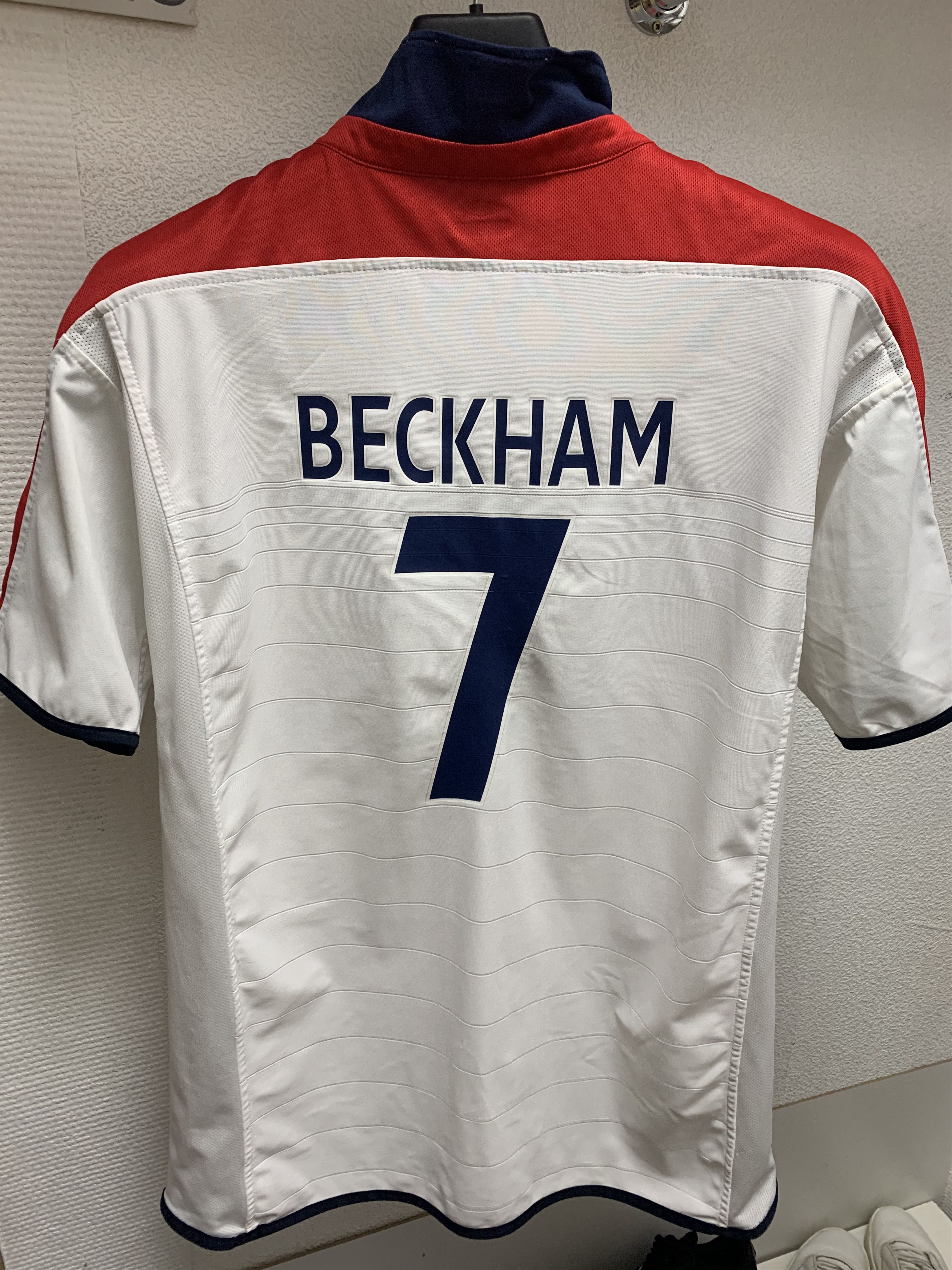 Umbro David Beckham Umbro England vintage soccer jersey 04-05 xl | Grailed