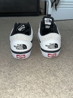 Vans x north hot sale face white