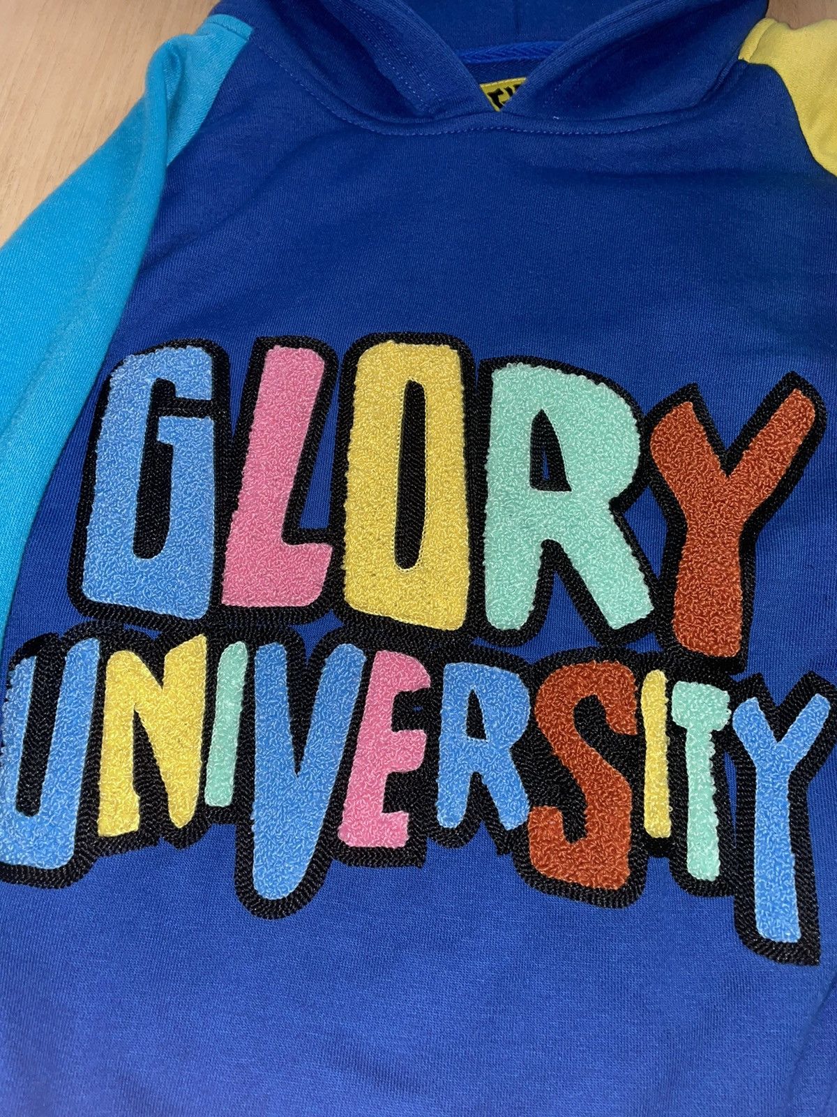 Glo Gang GLOGANG GLOGANGWORLDWIDE GLORY UNIVERSITY MULTICOLOR HOODIE Grailed