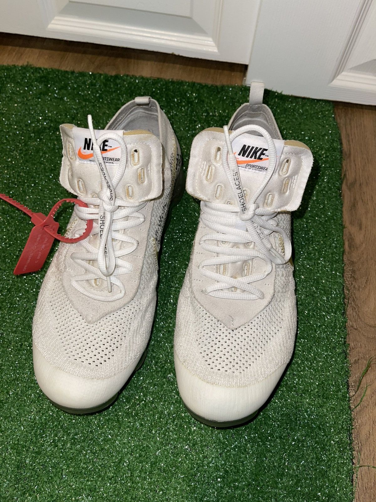 Nike × Off-White OFF-WHITE x Air VaporMax Part 2 2018 Size US 12 / EU 45 - 3 Thumbnail