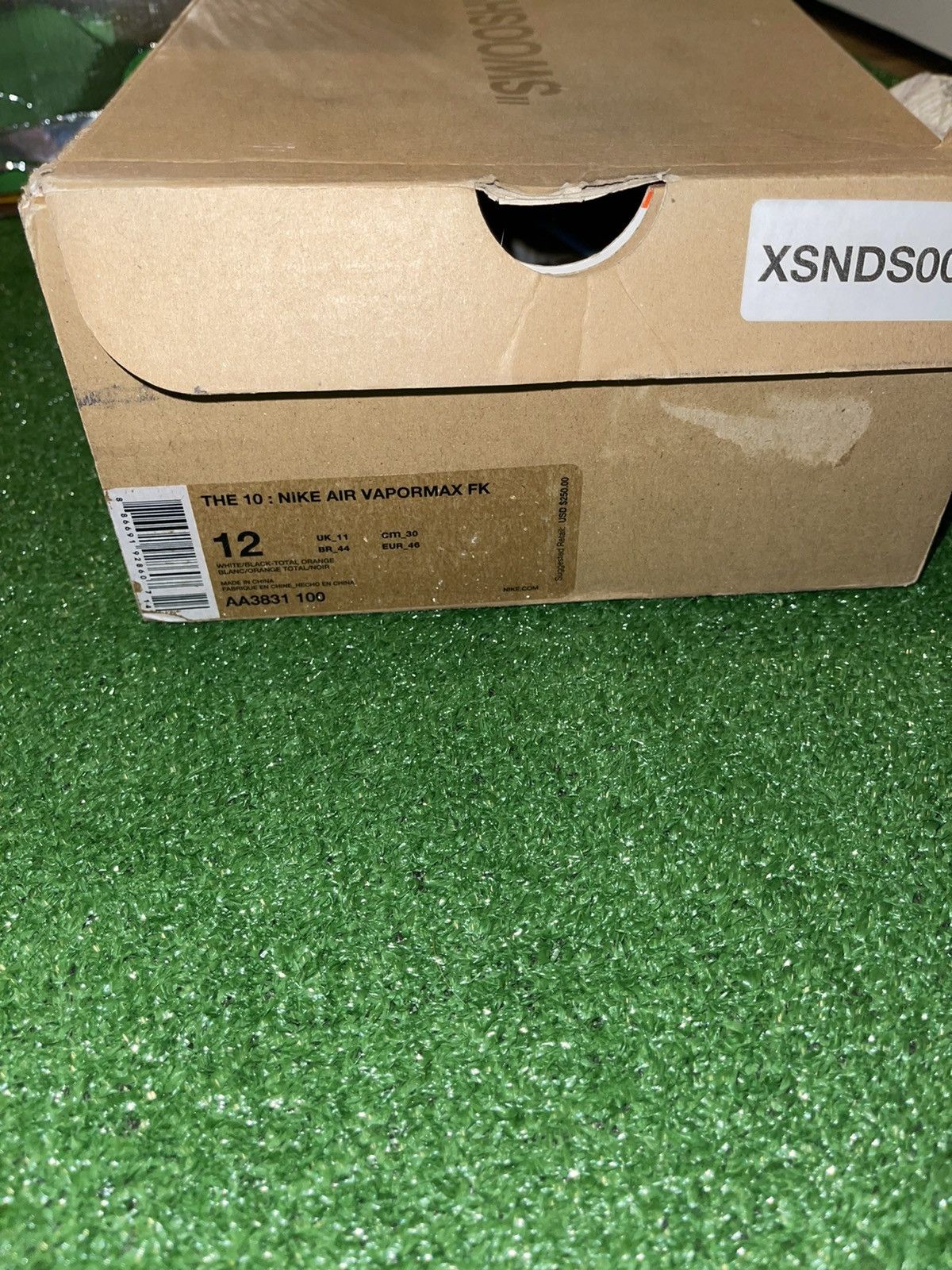 Nike × Off-White OFF-WHITE x Air VaporMax Part 2 2018 Size US 12 / EU 45 - 7 Thumbnail