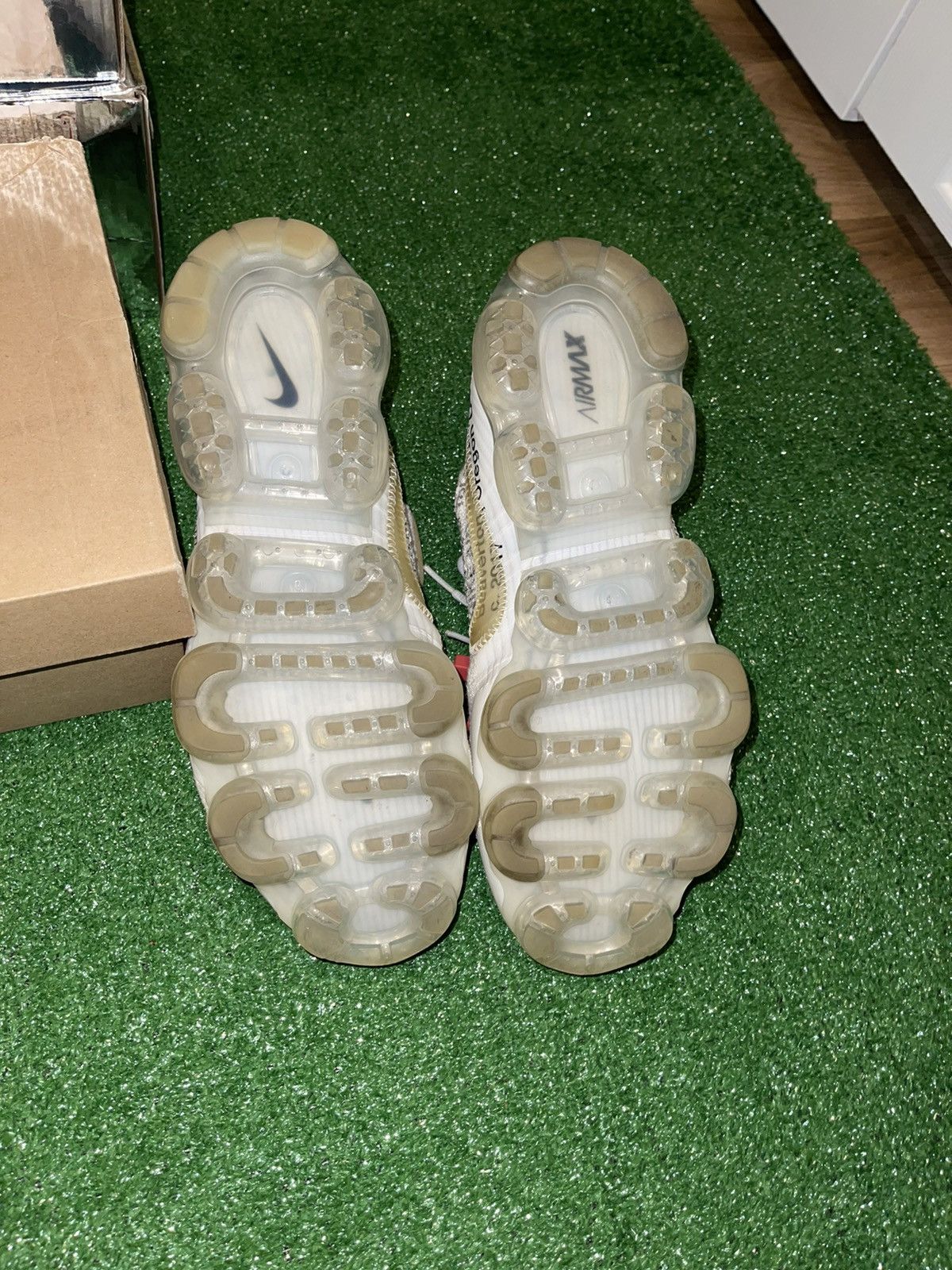 Nike × Off-White OFF-WHITE x Air VaporMax Part 2 2018 Size US 12 / EU 45 - 5 Thumbnail