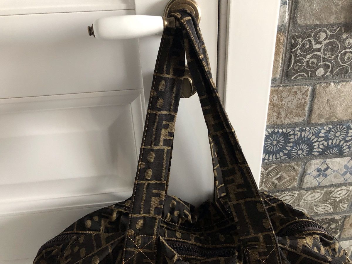 Fendi × Vintage Rare Fendi Zucca Skull woodoo Pattern monogram bag Size ONE SIZE - 4 Thumbnail