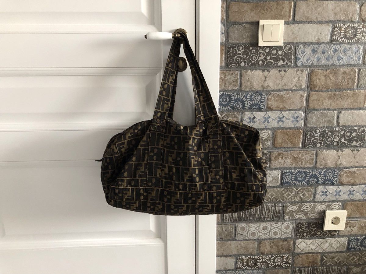 Fendi × Vintage Rare Fendi Zucca Skull woodoo Pattern monogram bag Size ONE SIZE - 1 Thumbnail