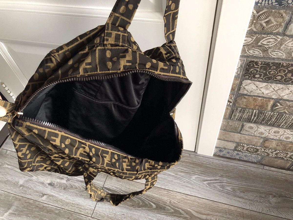 Fendi × Vintage Rare Fendi Zucca Skull woodoo Pattern monogram bag Size ONE SIZE - 6 Thumbnail