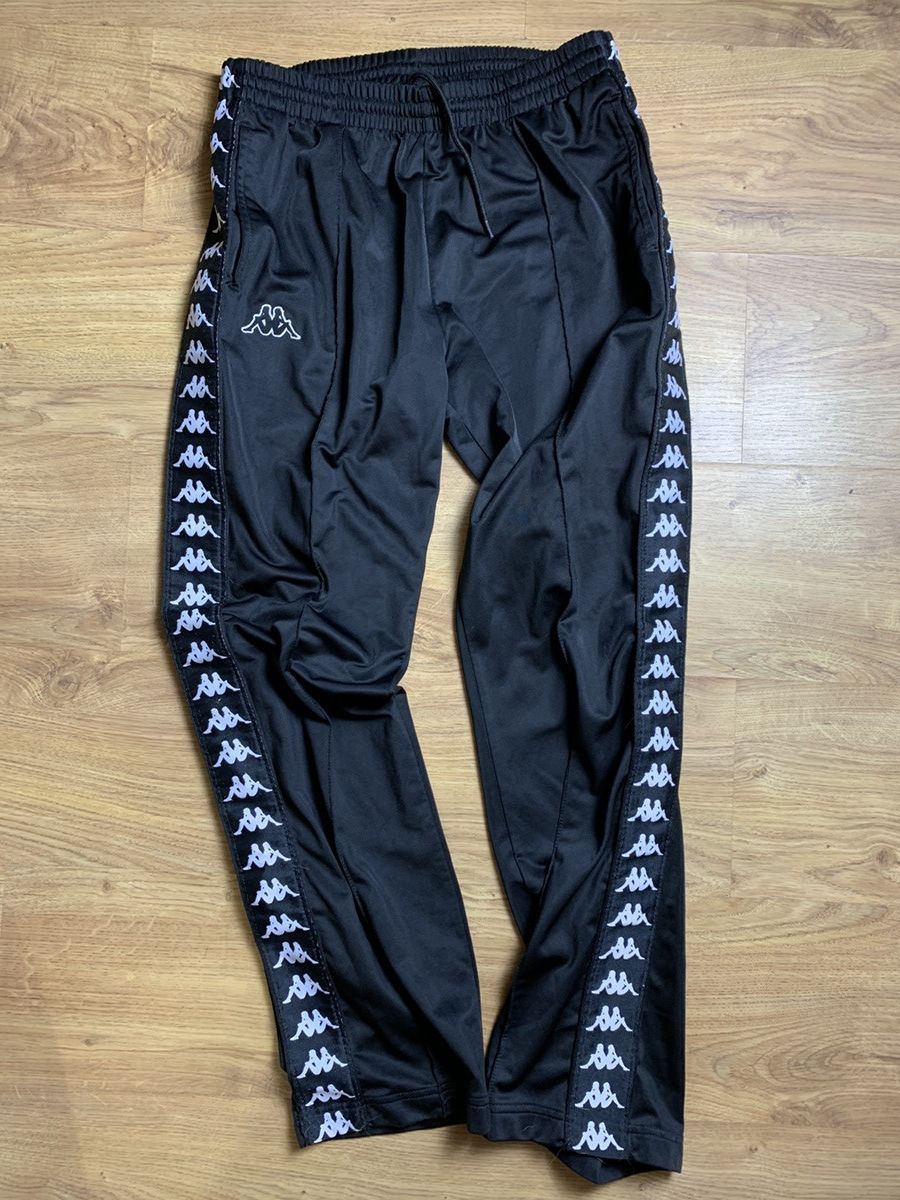 Kappa black track pants