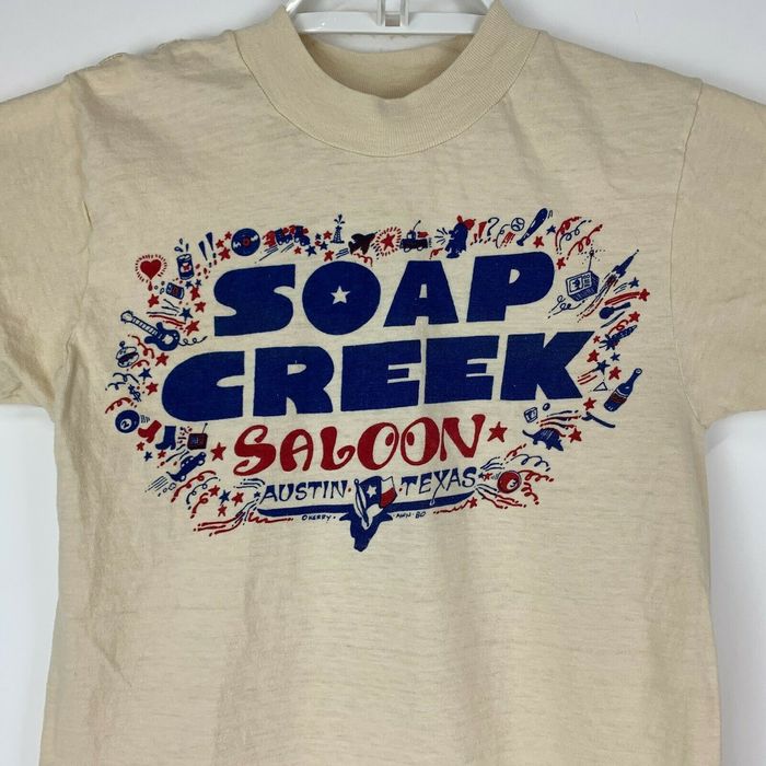 Vintage Vintage 1980s Soap Creek Saloon Austin Texas XS T Shirt Grailed