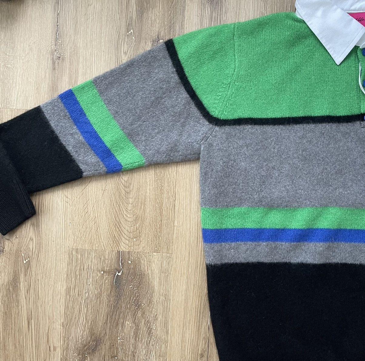 The Elder Statesman Elder Statesmen: Henley Rugby cashmere sweater Size US L / EU 52-54 / 3 - 2 Thumbnail