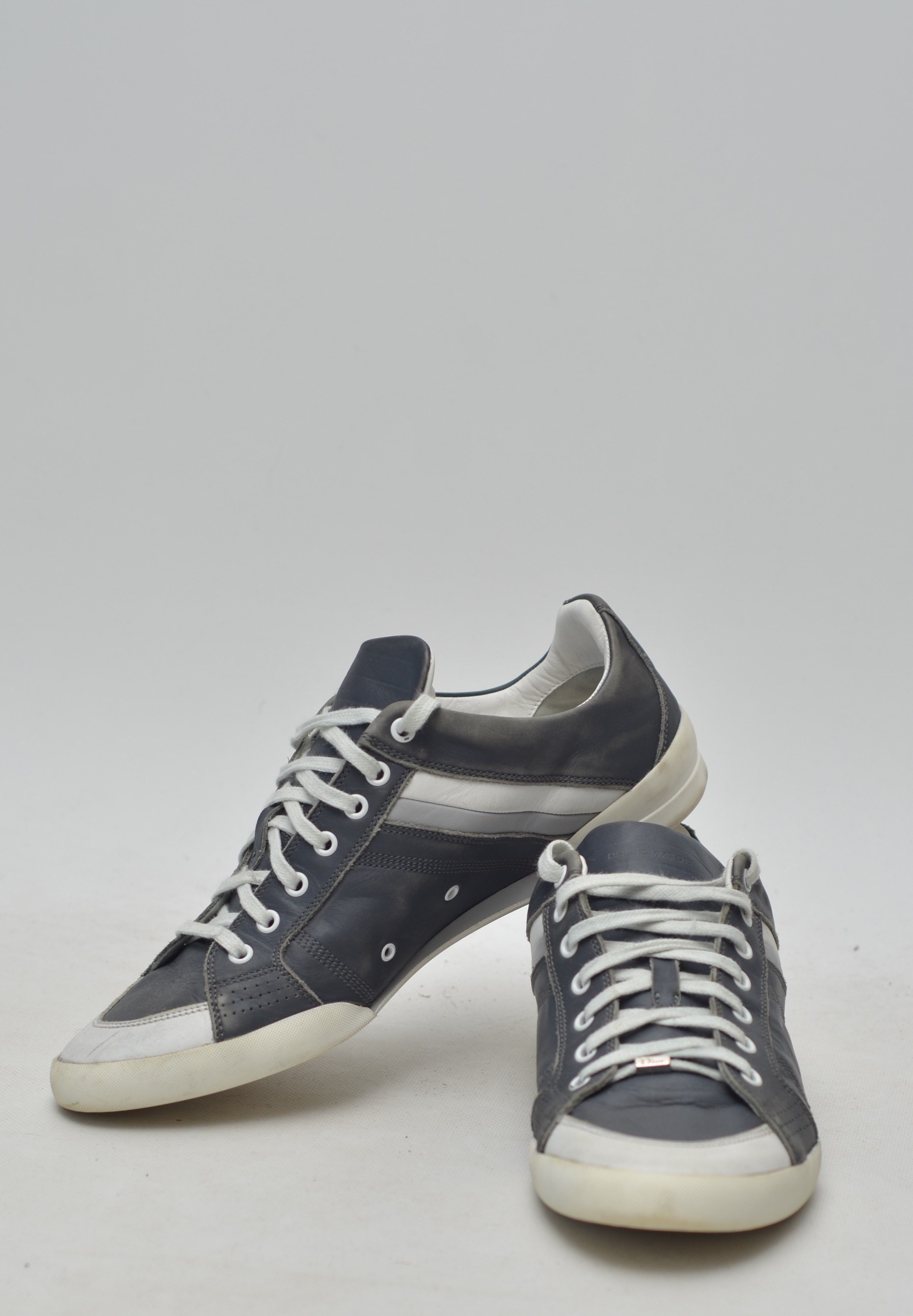 Dior DIOR Homme Vintage Leather Low Top Sneakers Made in Italy Size US 10.5 / EU 43-44 - 4 Thumbnail