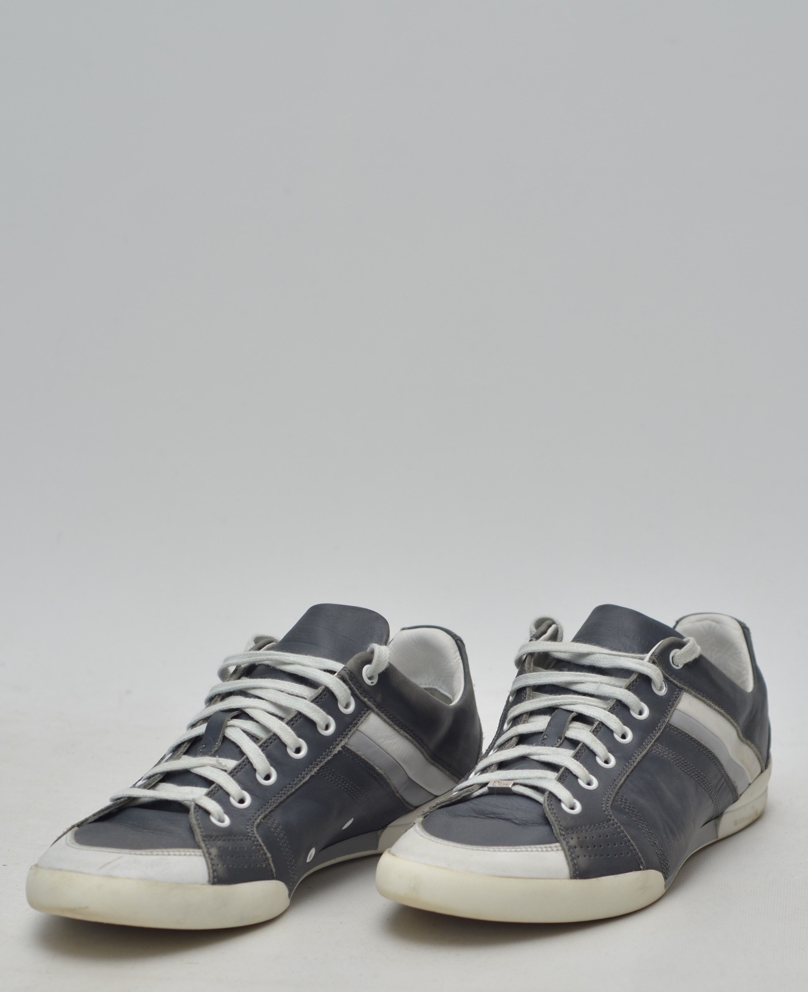 Dior DIOR Homme Vintage Leather Low Top Sneakers Made in Italy Size US 10.5 / EU 43-44 - 1 Thumbnail