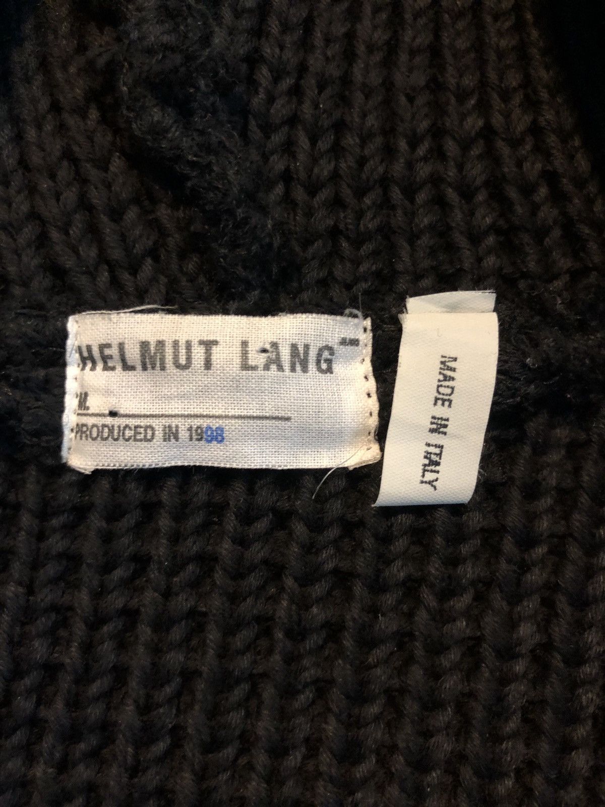 Helmut Lang ‘98 Chunky Vintage Hoodie Size US S / EU 44-46 / 1 - 5 Thumbnail
