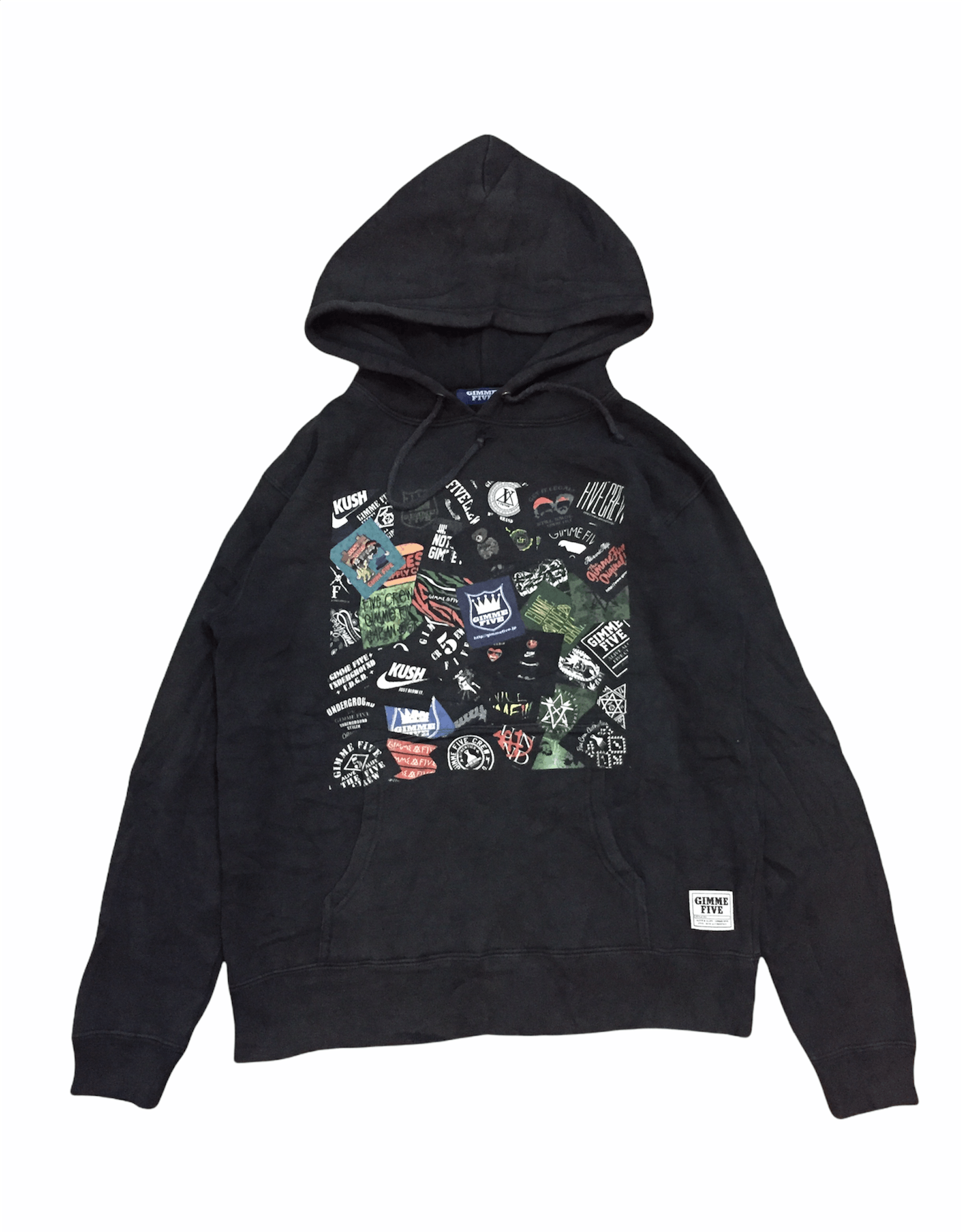 Gimme Five GIMME FIVE multilogo hoodie Size US M / EU 48-50 / 2 - 1 Thumbnail