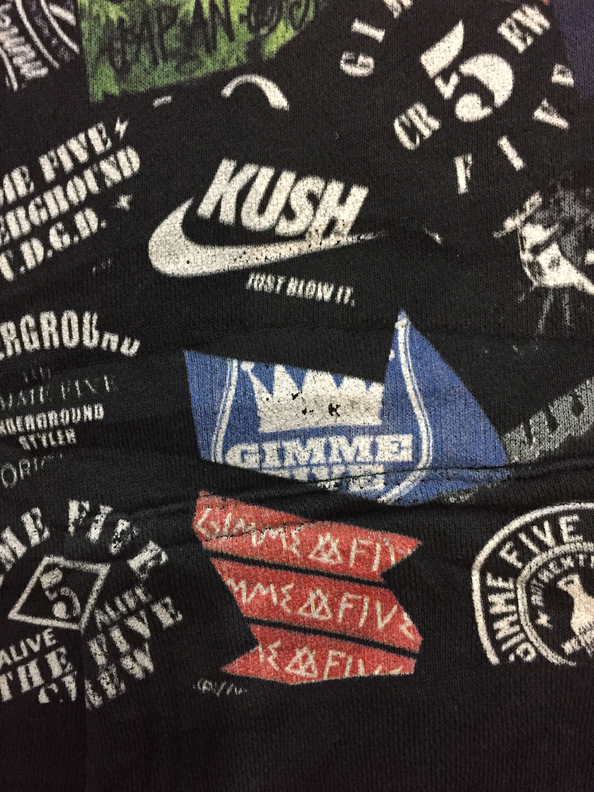 Gimme Five GIMME FIVE multilogo hoodie Size US M / EU 48-50 / 2 - 5 Thumbnail