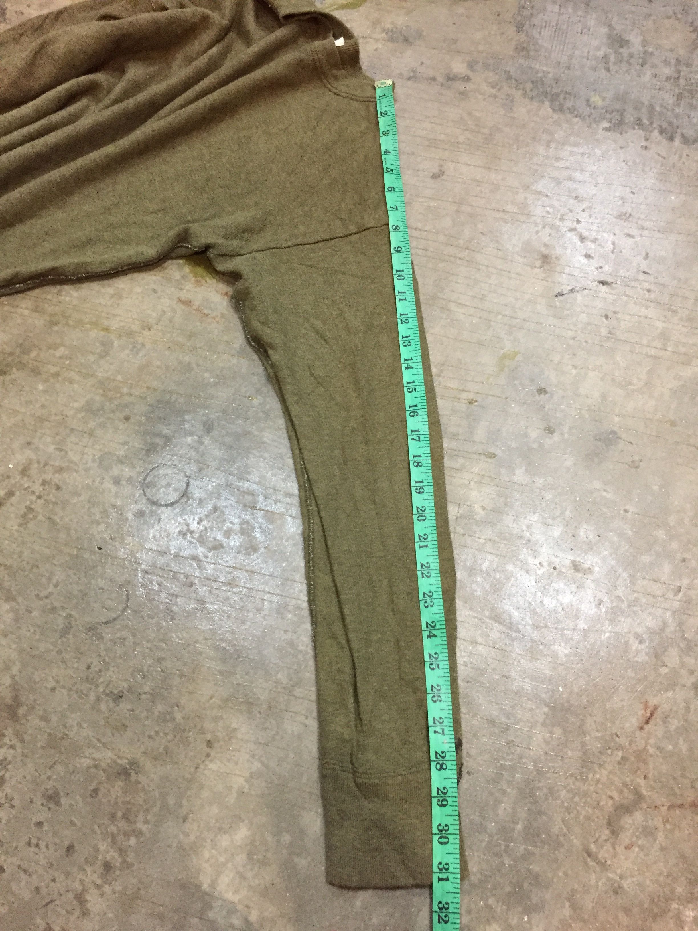 45rpm Vintage 45RPM Olive loopwheeler sweatshirt Size US M / EU 48-50 / 2 - 10 Thumbnail