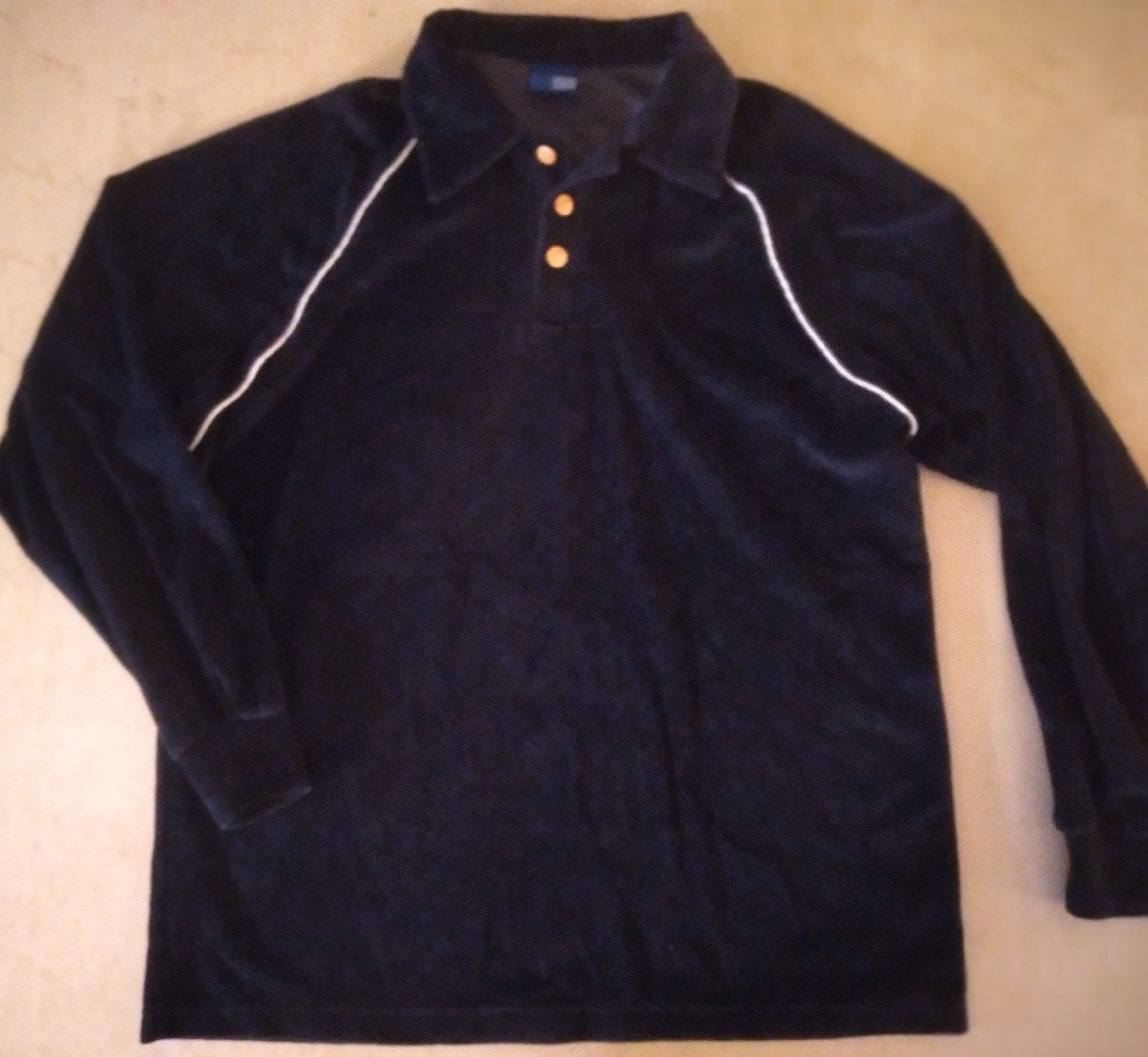 image of Vintage Gat Gypsies And Thieves VTG 90's Retro Velvet Club Shirt in Black/White, Men's (Size XL)