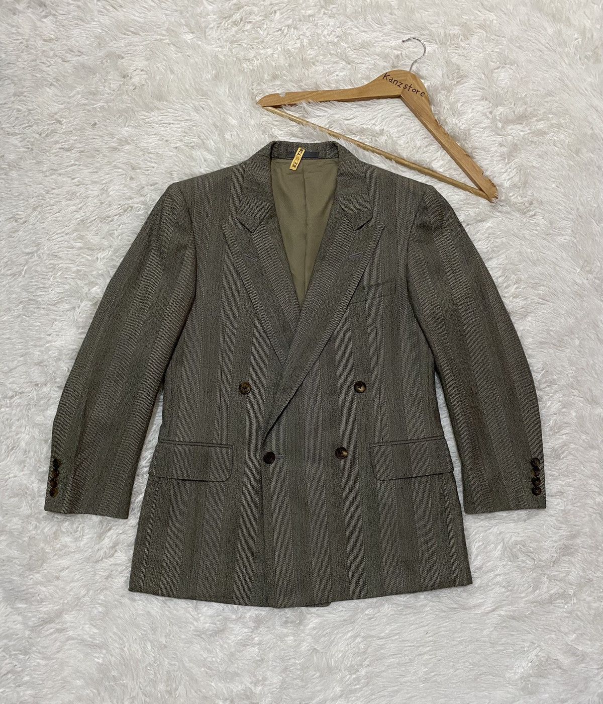Burberry × Burberry Prorsum BURBERRY WOOL BLAZER Size US M / EU 48-50 / 2 - 2 Thumbnail