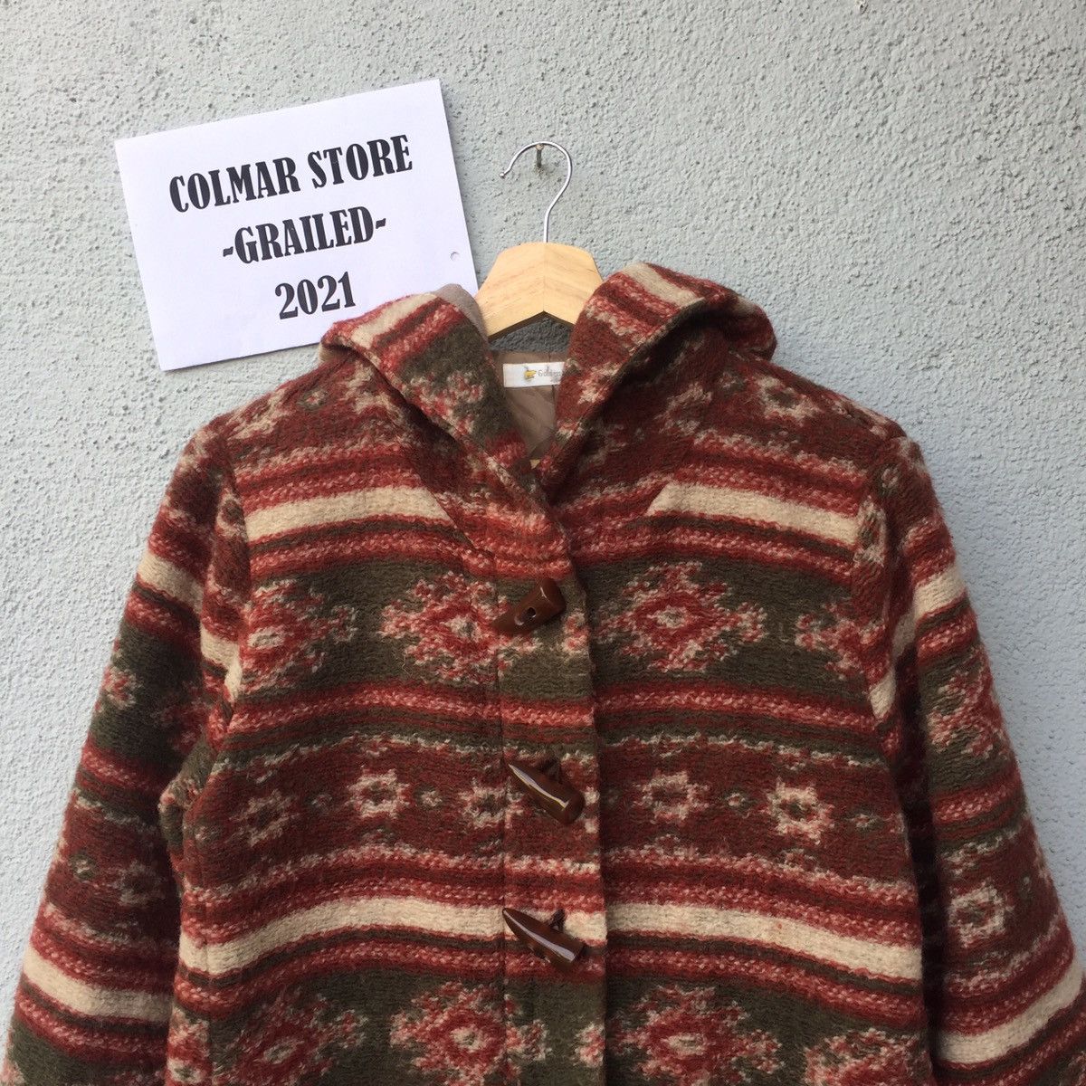 Golden Bear Vintage Golden Bear Navajo Zipper Sweater Hoodie Size US M / EU 48-50 / 2 - 2 Thumbnail