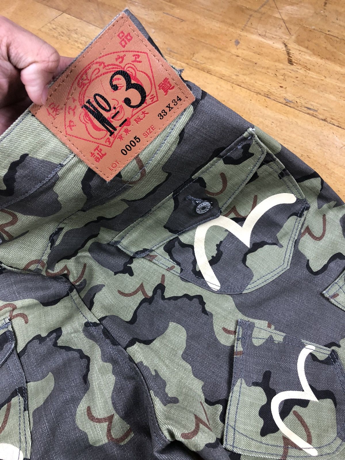 Evisu Vintage Camo Evisu Multi Pocket Jeans Size US 34 / EU 50 - 6 Thumbnail