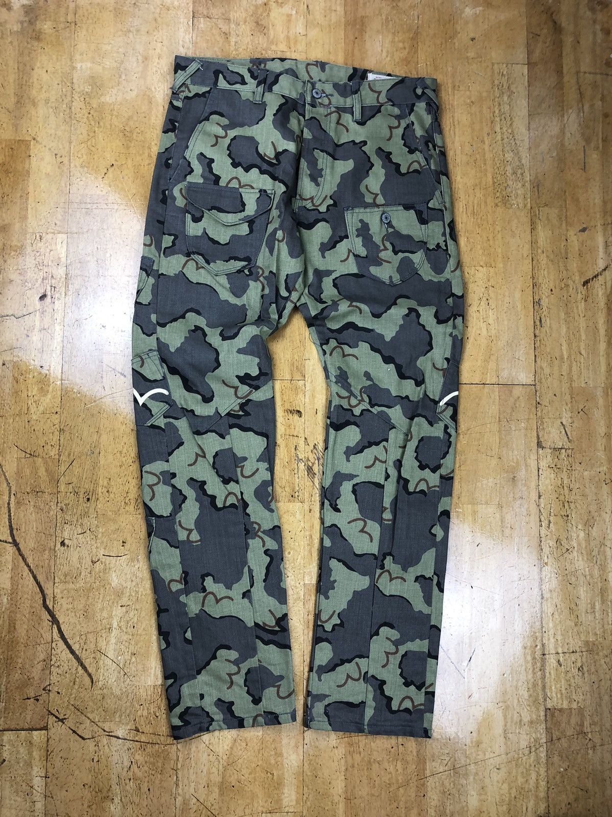 Evisu Vintage Camo Evisu Multi Pocket Jeans Size US 34 / EU 50 - 8 Thumbnail