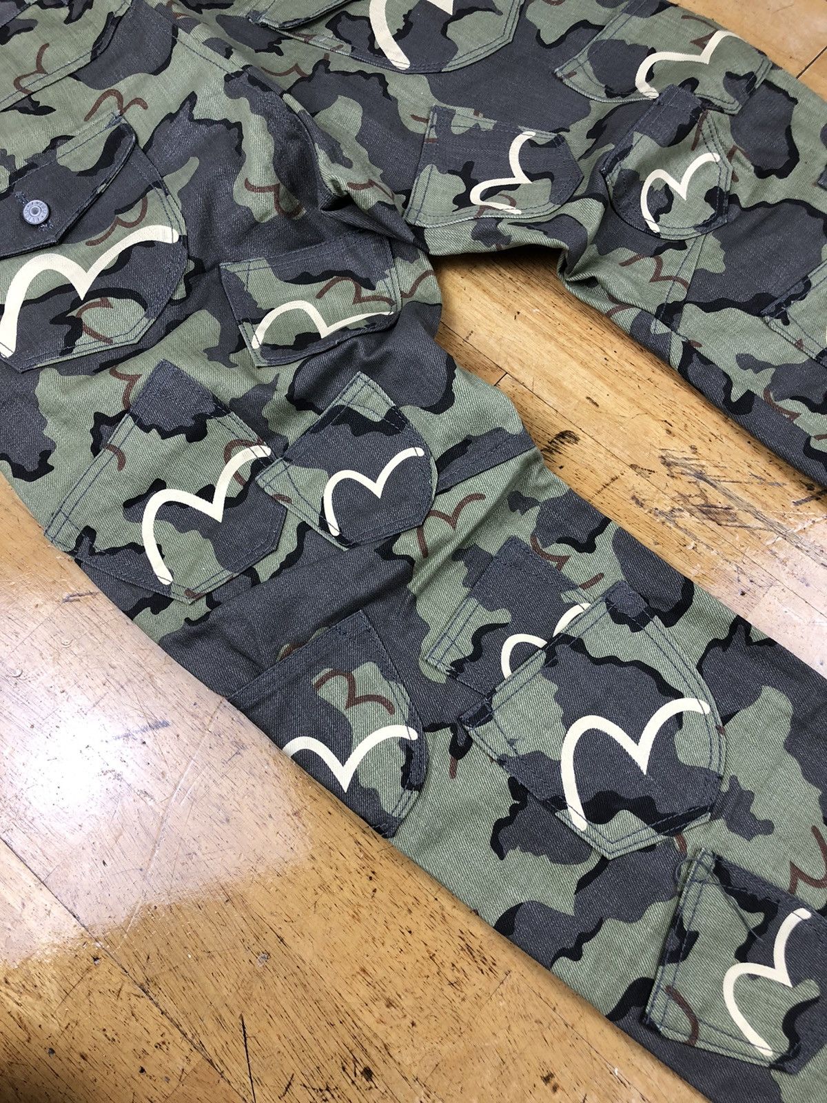 Evisu Vintage Camo Evisu Multi Pocket Jeans Size US 34 / EU 50 - 4 Thumbnail