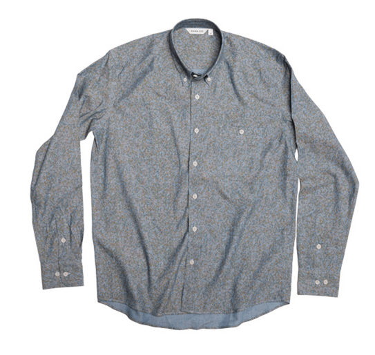 Dana Lee Melamine Print Chambray Shirt | Grailed