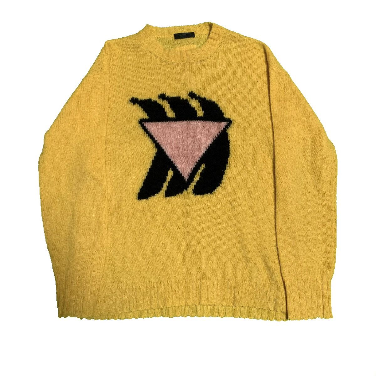 Prada PRADA 18SS YELLOW banana knit Size US M / EU 48-50 / 2 - 1 Thumbnail