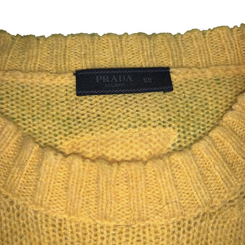 Prada PRADA 18SS YELLOW banana knit Size US M / EU 48-50 / 2 - 3 Thumbnail