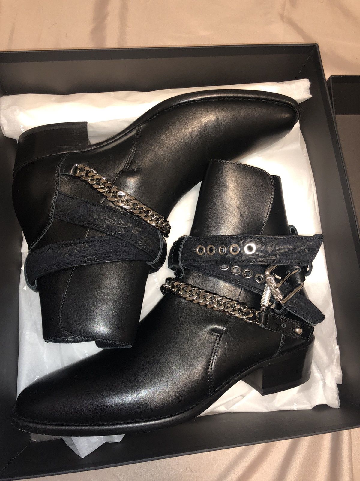 AMIRI(アミリ) Banadana Buakle Boots Size:44 AMIRI | BANDANA BUCKLE BOOT