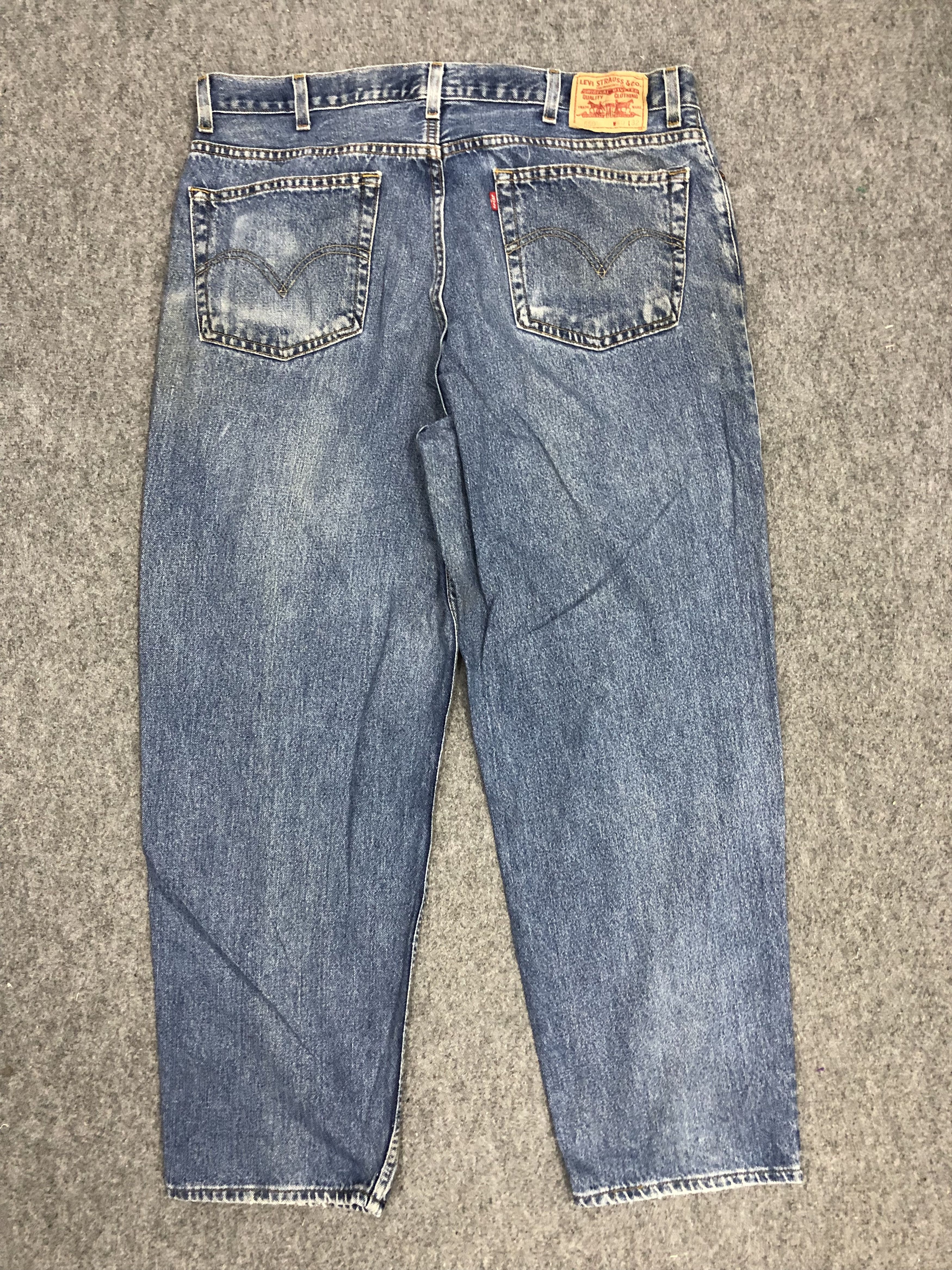 Levi's Vintage Levis 560 Sun Faded Denim DP1263 Size US 40 / EU 56 - 3 Thumbnail