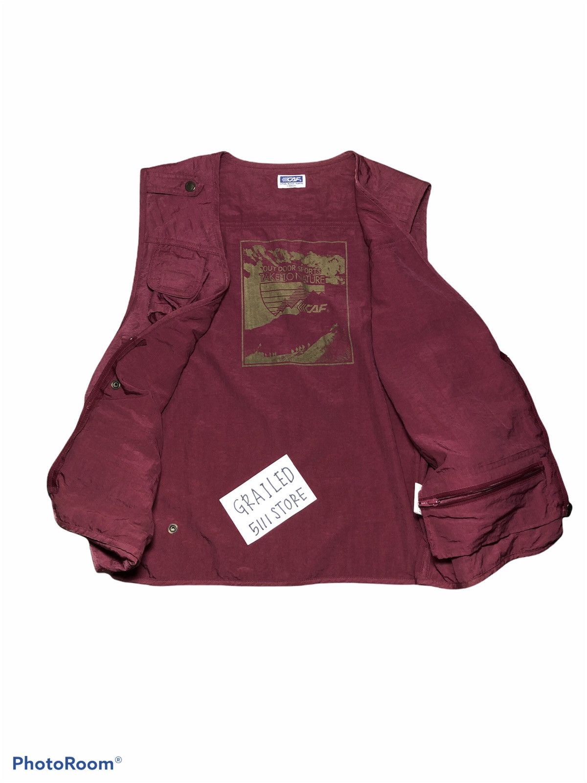 Japanese Brand Le Caf Outdoor Tactical Multi Pocket Vest Size US M / EU 48-50 / 2 - 4 Thumbnail