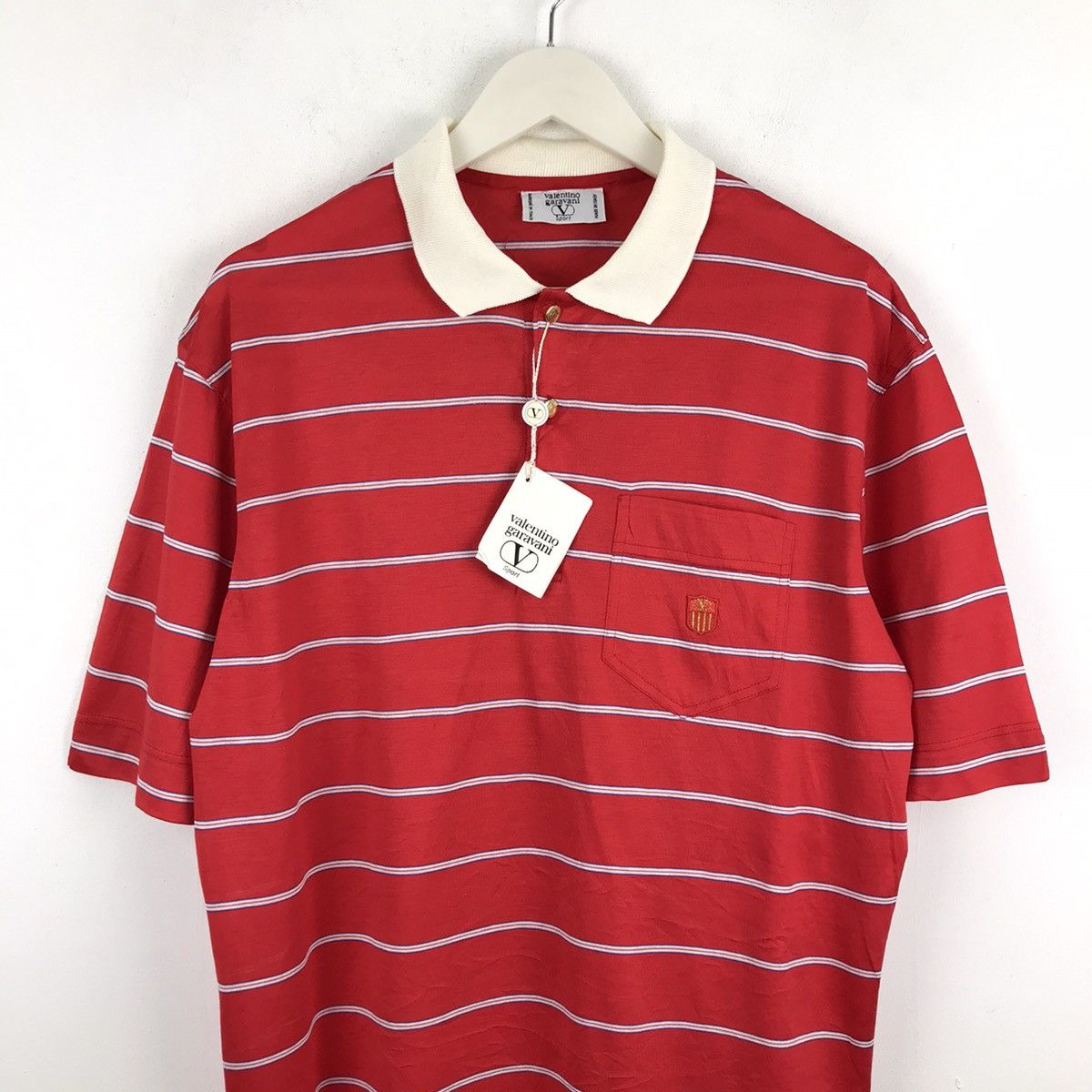 Valentino Velentino Garavani Luxury Man polo shirts Size US L / EU 52-54 / 3 - 2 Thumbnail