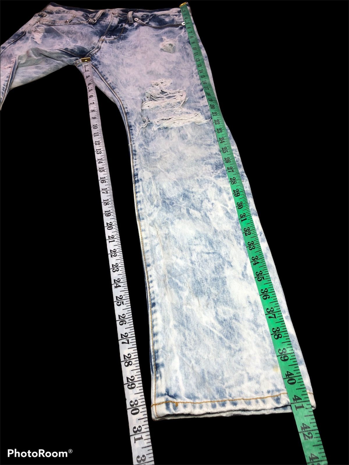 Bleach Bleach Distressed Denim by Co&Lu Size US 32 / EU 48 - 9 Thumbnail