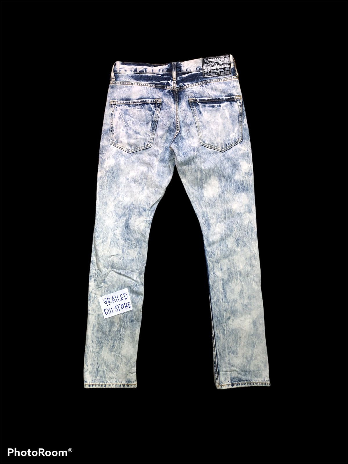 Bleach Bleach Distressed Denim by Co&Lu Size US 32 / EU 48 - 2 Thumbnail