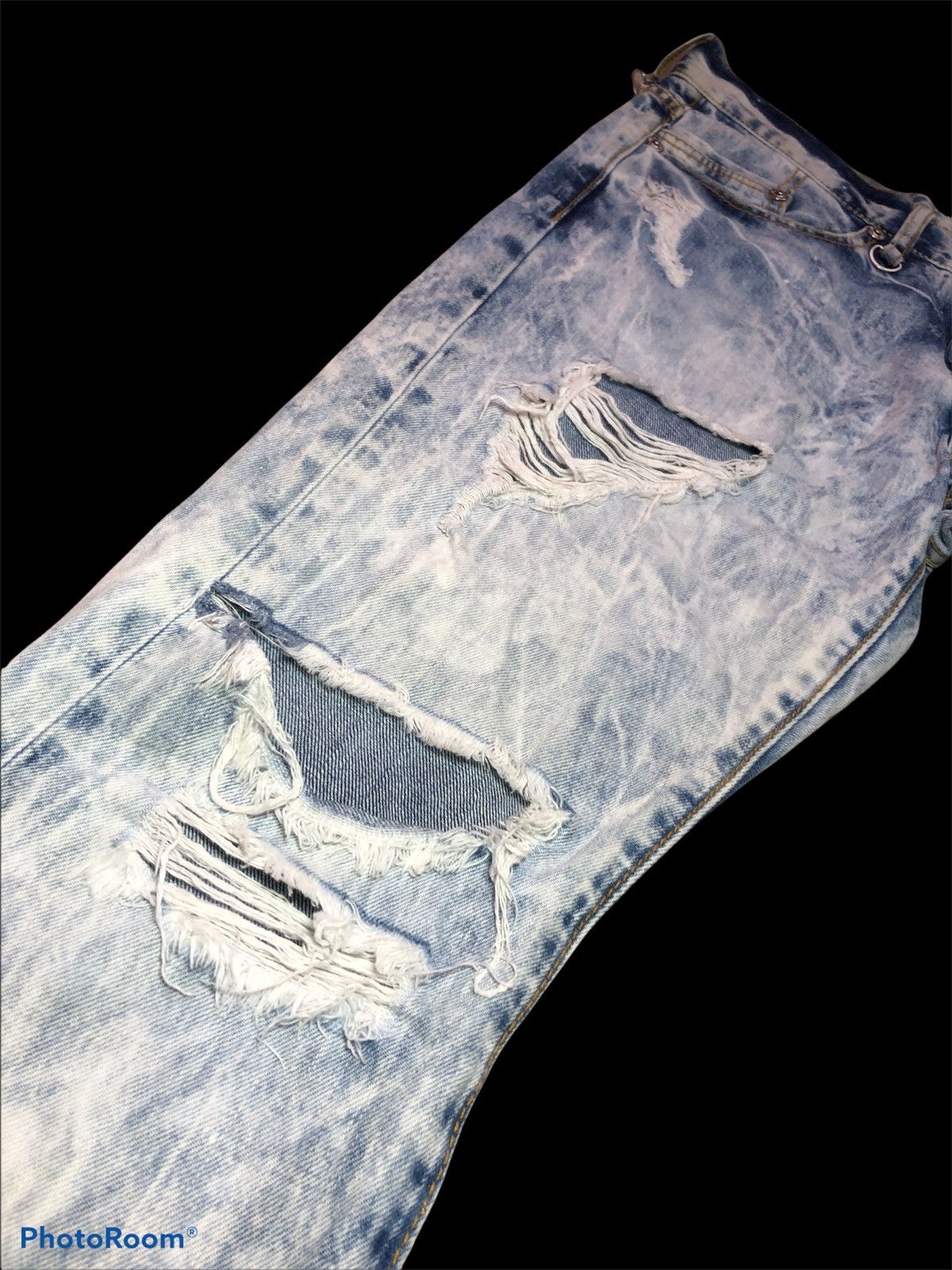 Bleach Bleach Distressed Denim by Co&Lu Size US 32 / EU 48 - 5 Thumbnail