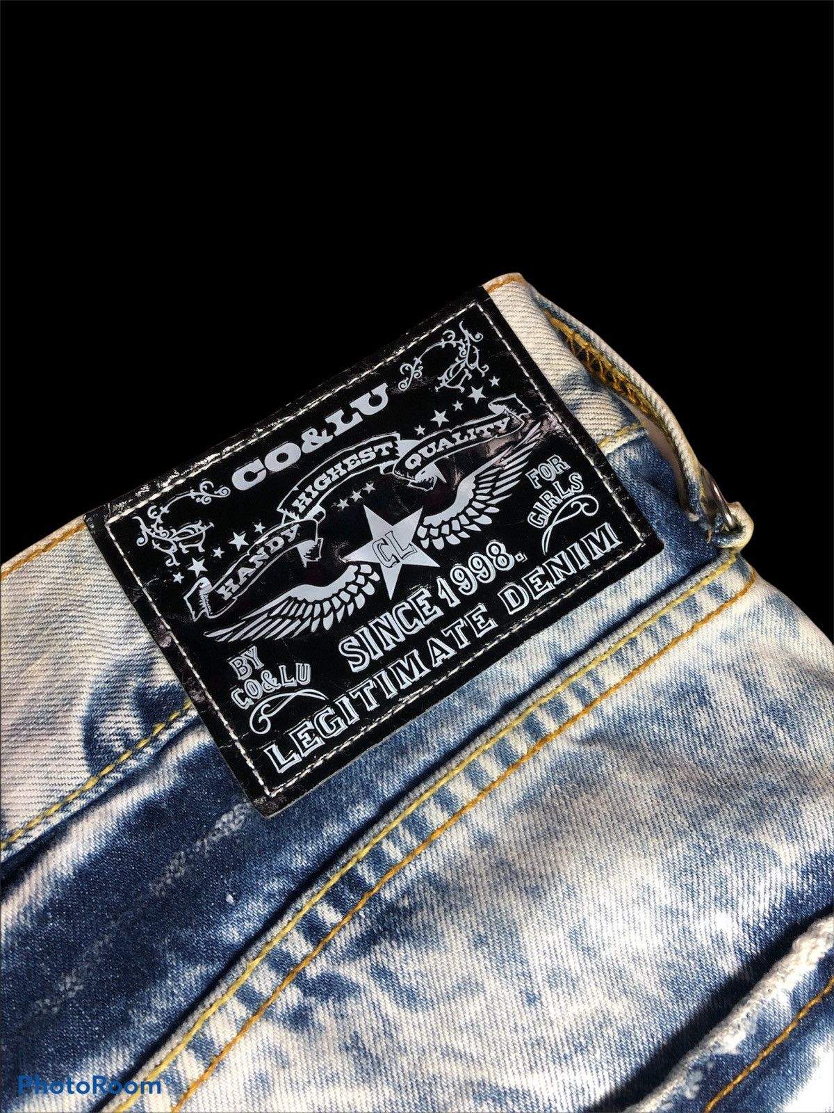 Bleach Bleach Distressed Denim by Co&Lu Size US 32 / EU 48 - 6 Thumbnail