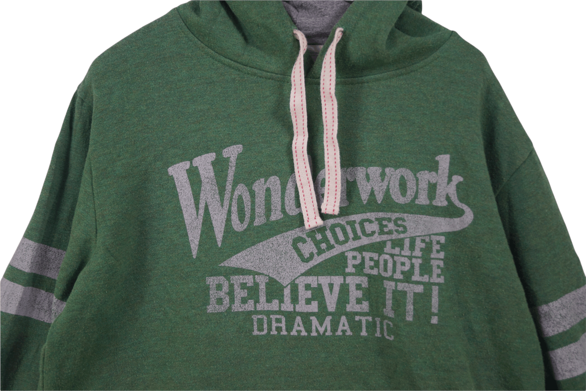 Vintage Rare!! Hoodie Pullover Wonderwork Spellout Size US L / EU 52-54 / 3 - 2 Thumbnail