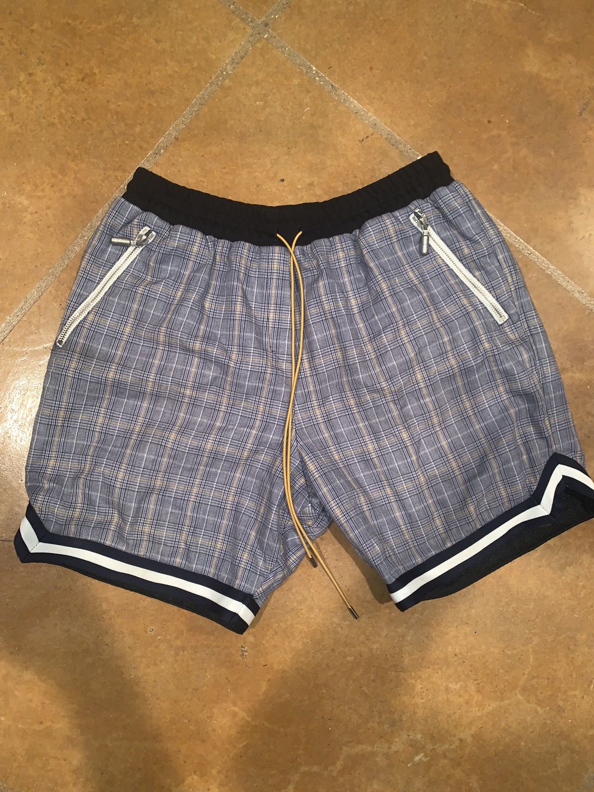 Maxfield Los Angeles × Rhude Rhude Maxfield exclusive blue plaid ...