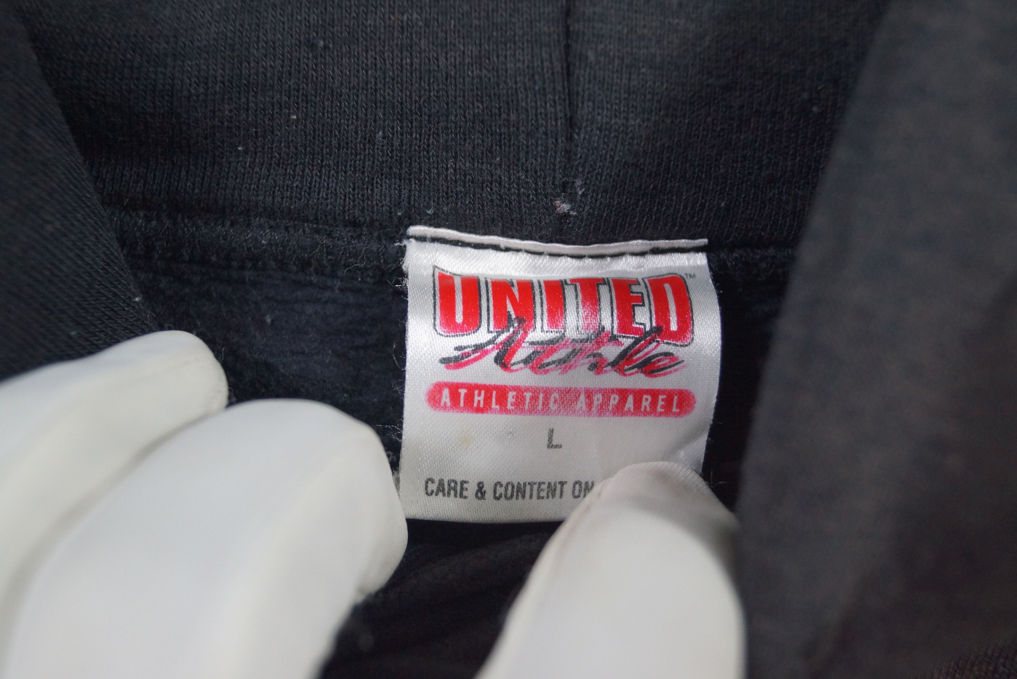 Other Rare!! Hoodie Pullover United Athle Plain Size US L / EU 52-54 / 3 - 5 Thumbnail