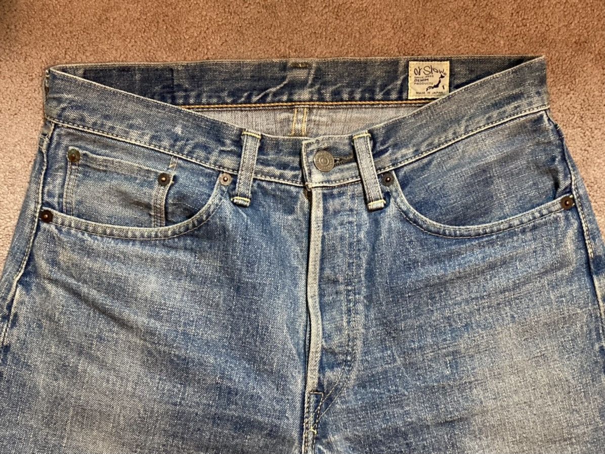 Orslow Orslow 105 “2 Year Wash” Selvedge Jeans - Standard Fit Size US 30 / EU 46 - 7 Thumbnail