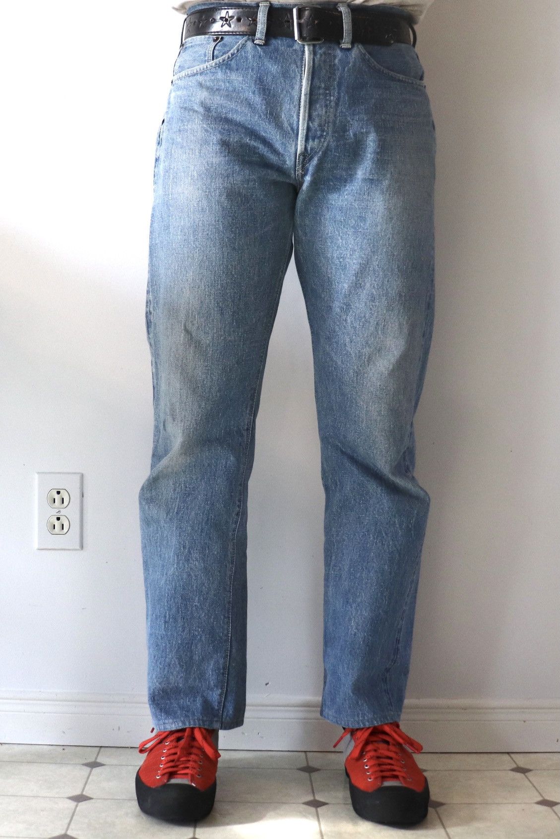 Orslow Orslow 105 “2 Year Wash” Selvedge Jeans - Standard Fit Size US 30 / EU 46 - 1 Thumbnail