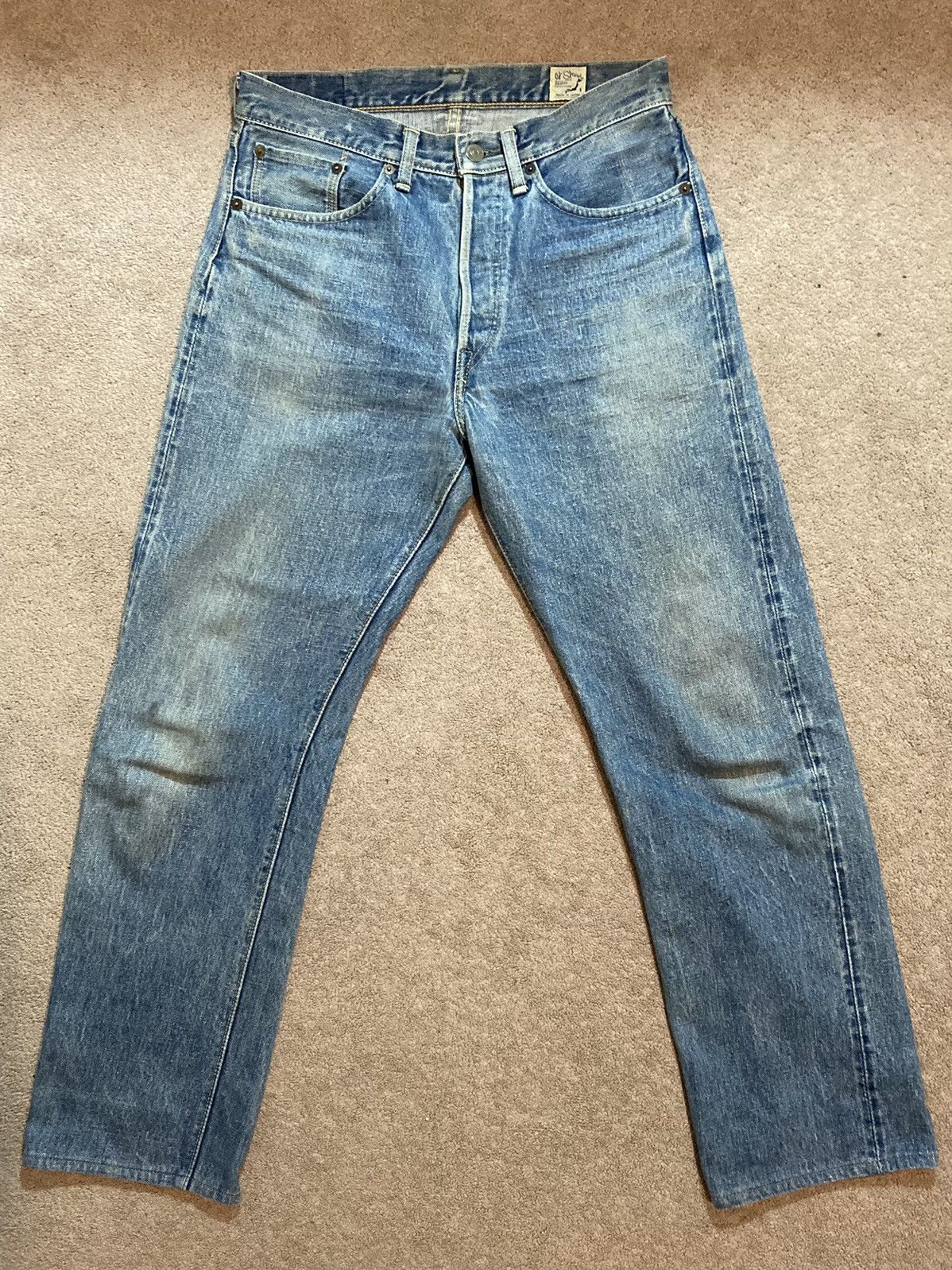 Orslow Orslow 105 “2 Year Wash” Selvedge Jeans - Standard Fit Size US 30 / EU 46 - 5 Thumbnail