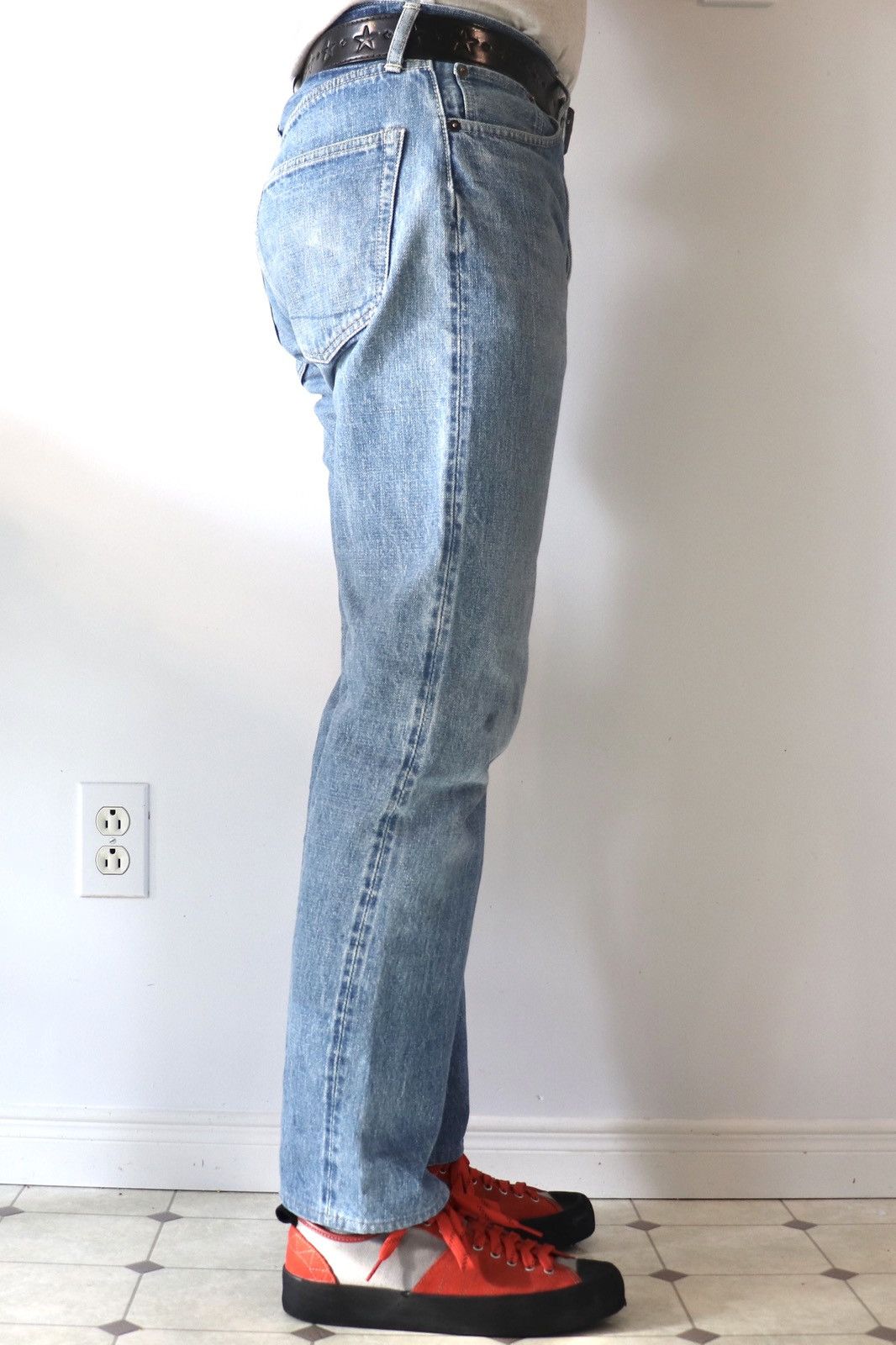 Orslow Orslow 105 “2 Year Wash” Selvedge Jeans - Standard Fit Size US 30 / EU 46 - 2 Thumbnail