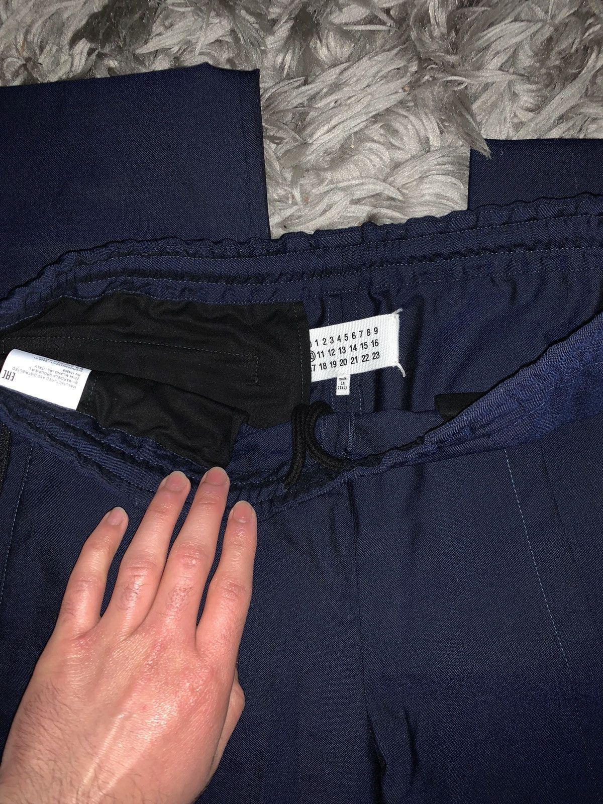 Maison Margiela FINAL PRICE RARE flared margiela trouser cropped Ken iijma Size US 30 / EU 46 - 3 Thumbnail