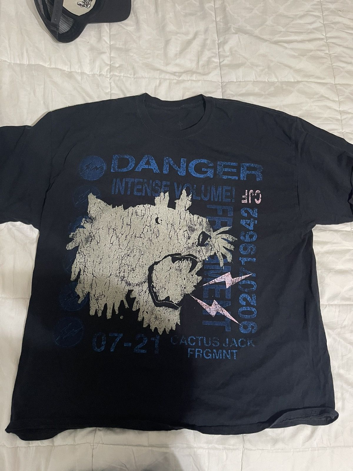 travis scott fragment danger tee