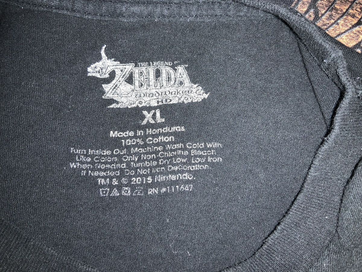 Nintendo Legend of Zelda Windwalker TShirt Nintendo 2015 Size US XL / EU 56 / 4 - 3 Thumbnail