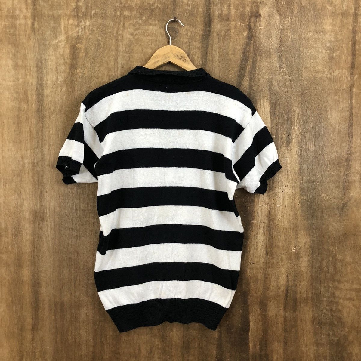 Japanese Brand Breton Collar Stripe Knitwear #162 Size US M / EU 48-50 / 2 - 5 Thumbnail