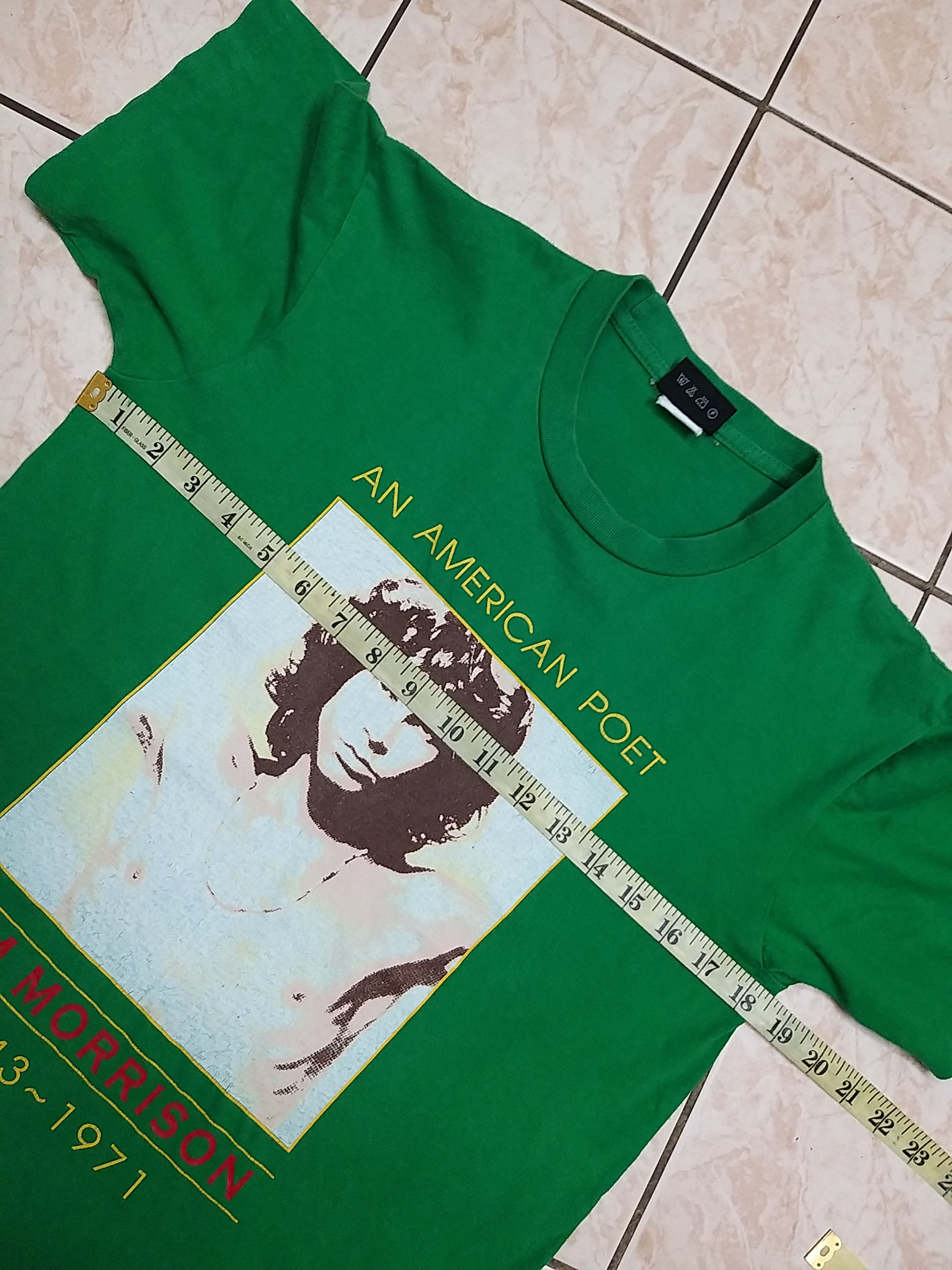 Band Tees VINTAGE JIM MORRISON"THE DOORS"AN AMERICAN POET T SHIRT Size US S / EU 44-46 / 1 - 6 Thumbnail
