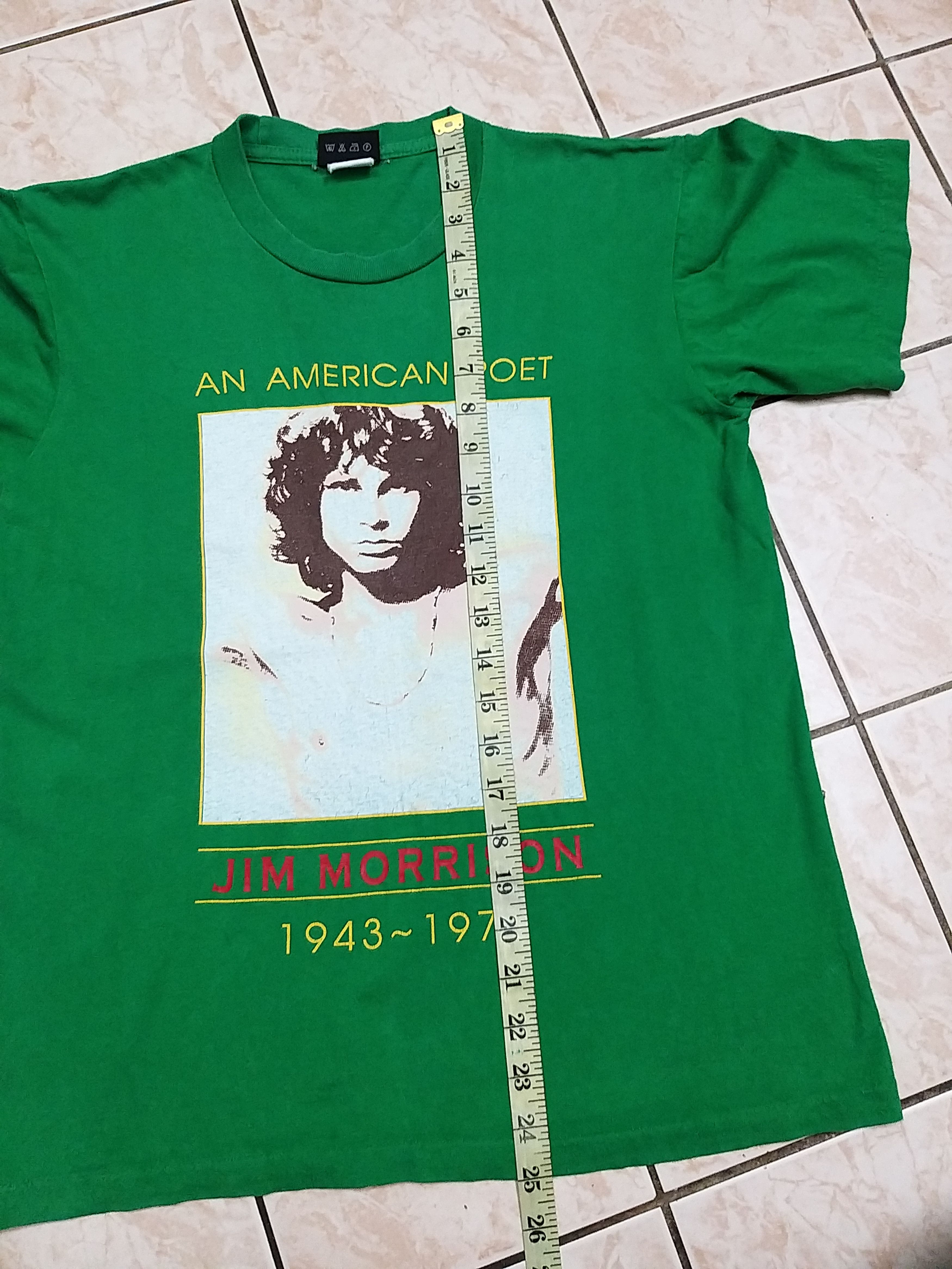 Band Tees VINTAGE JIM MORRISON"THE DOORS"AN AMERICAN POET T SHIRT Size US S / EU 44-46 / 1 - 7 Thumbnail